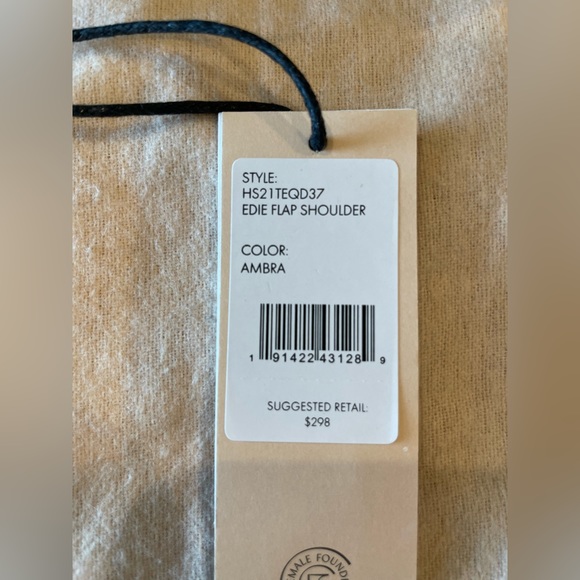 Rebecca Minkoff Edie Flap Shoulder Bag in Ambra - Picture 11 of 12